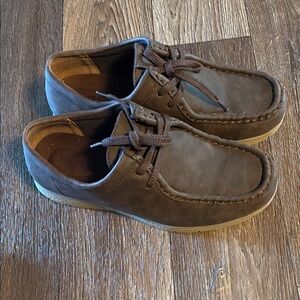 boc Dark Brown Leather Loafers